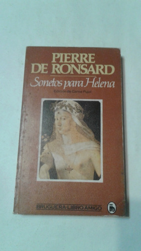 Sonetos Para Helena Pierre De Ronsard