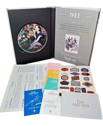 Twice - Eyes Wide Open - Diferentes Versiones Disco Cd