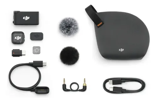 Dji Mic 3 (1 Tx + 1 Rx) Negro | Cuotas sin interés