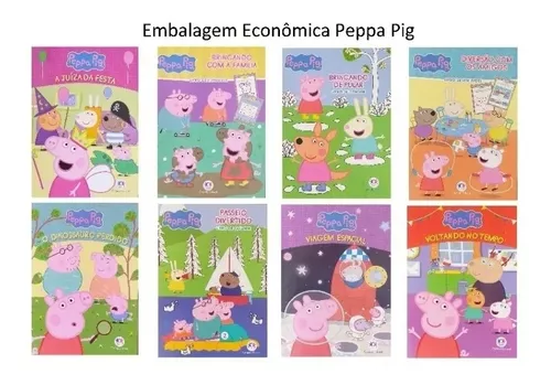 Livro de atividades Educativas Peppa Pig