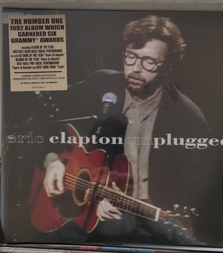 Eric Clapton Unplugged Vinilo Doble Nuevo  Envio Gratis