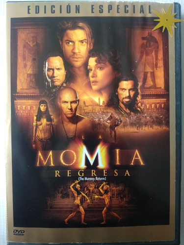 Dvd La Momia Regresa Brendan Fraser