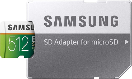 Imagem 3 de 7 de Cartão Micro Sd Samsung 512gb 100mb/s U3 4k Original Lacrado