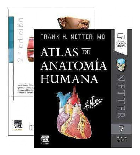 Lote Atlas Anatomía Humana+anatomía Estudiantes Ciencias De 