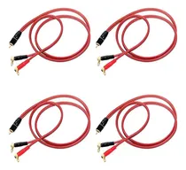 Comprar Para 4 Cables De Conector Tipo Banana A Altavoz Rca, Cable