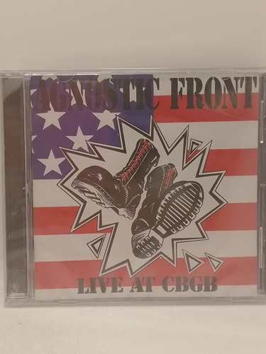 Agnostic Front Live At Cbgb Cd Nuevo 