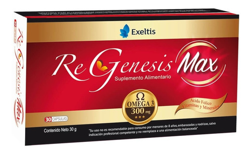 Regenesis Max 30 Cápsulas Blandas