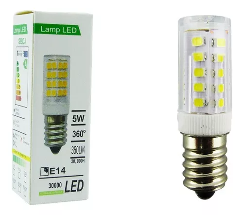 BOMBILLA E14 220V 5W IDEAL LAMPARA DE SAL & ILUMINACION