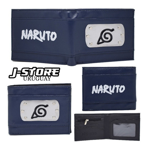 Imagen 2 de 6 de Billetera Naruto Konoha Bandana Anime Manga