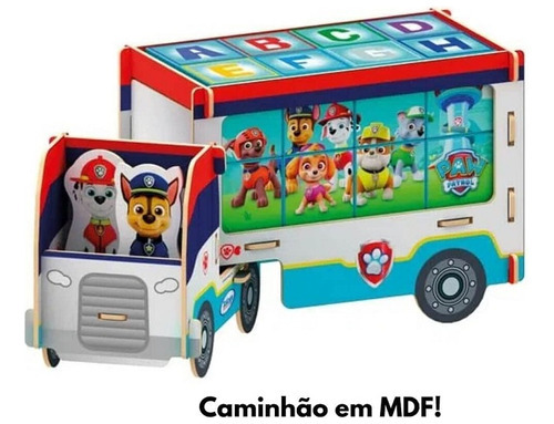 Caminhão Abc Patrulha Canina Xalingo