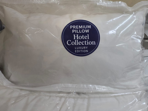 Kit De 4 Almohadas Hoteleras Premium 70 X 50 Cm Blanco