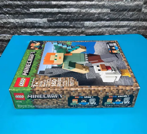 Lego 21149 Bigfig Minecraft Alex Con Gallina Del A o 2019 Cuotas