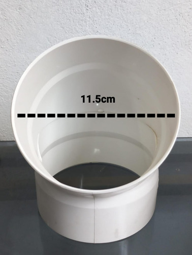 3 Pzas Codo Sanitario 45° X 4 Pulgadas ( 100mm )