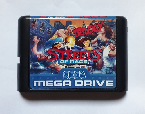 Streets Of Rage 5 Em 1 Mega Drive Genesis Tectoy