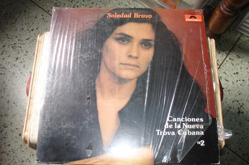 Soledad Bravo Canciones De La Nueva Trova Cubana Lp 1979