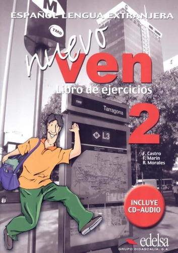 Nuevo ven 2 libro de ejercicios + CD audio, de Castro, Francisca. Editora Distribuidores Associados De Livros S.A., capa mole em español, 2004