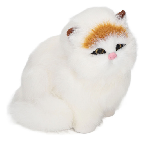 Estatua De Gato De Piel Sintética Para El Hogar, Divertida,