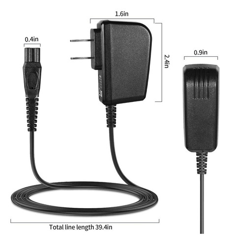 Cargador De Afeitadoras, Enchufe Us/eu Para Philip/hq8505/s5