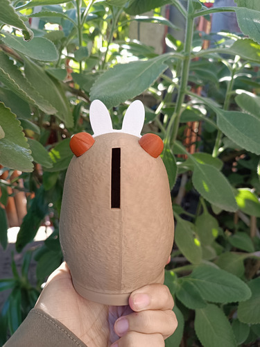 Huevo De Pascua Carpincho Capibara Conejo 3d