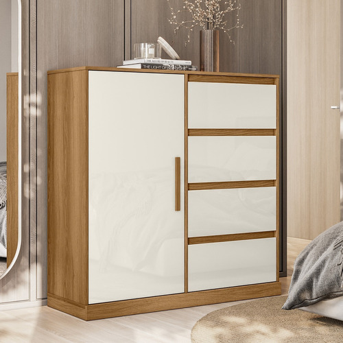 Sapateira Vertical Cômoda Organizadora 4 Gavetas Venus