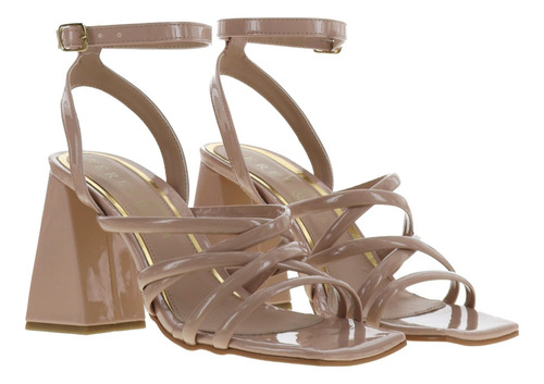 Imagen 3 de 4 de Sandalias De Tacón Zapatillas Confort Dama Premium Mujer