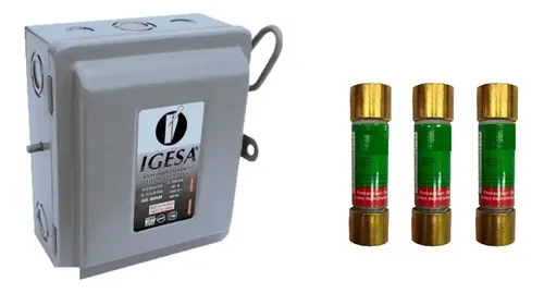 Caja Fusible Acometida Mufa 3p Interruptor Cfe Luz Palanca | Envío gratis