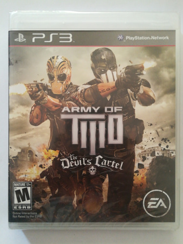 Army Of Two The Devil's Cartel Ps3 100% Nuevo Y Original