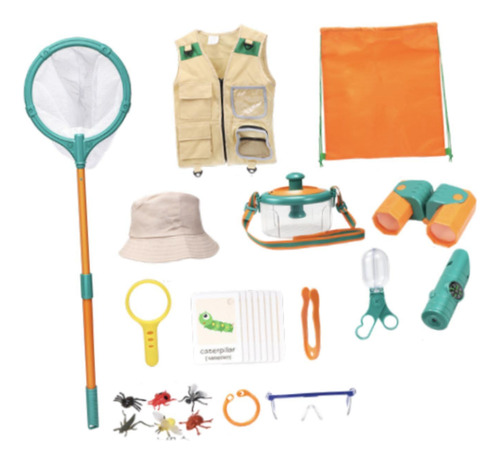 Conjunto De Disfraz De Explorador Para Niños Kit De