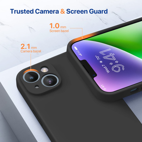 Capa De Telefone Miracase Projetada Para iPhone 14 Plus Pret