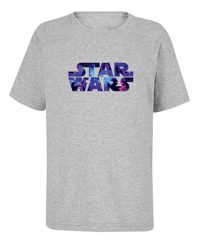 Star Wars Playera Infantil Logo Retro Producto Oficial