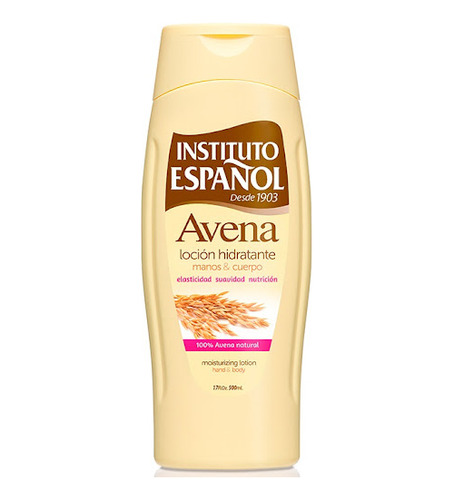 Locion Corporal Instituto Español Avena Hidratante 500ml