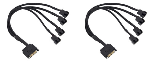 2 Cables Adaptadores Para Ventilador De Refrigeración, 15 Pi