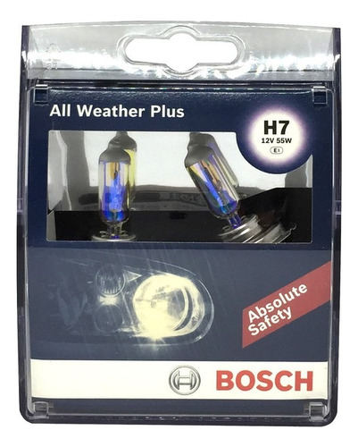 Pack H7 12v E1 Bosch Luz Amarilla