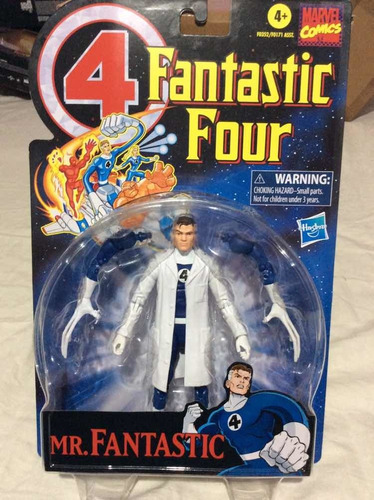 4 Fantastic Four Mr. Fantastic Marvel Thing Psycho-man Set