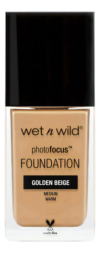 Base de maquillaje en cremoso Wet n Wild Photo Focus tono golden beige - 30mL