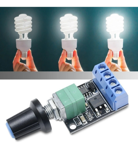 Pwm Controlador De Velocidade Motor Dc 5v 16v Arduino 10ampe