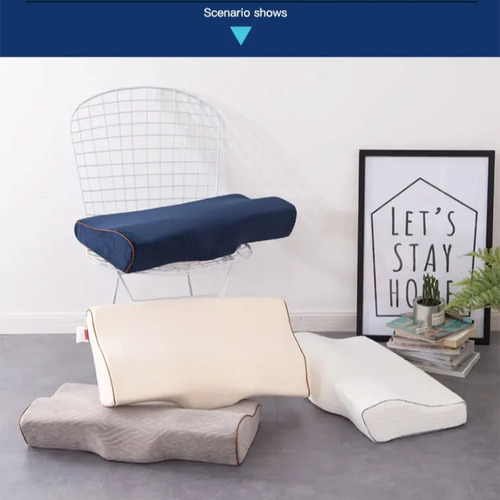 Almohada Viscoelástica Con Forma De Mariposa Para Dormir Cóm