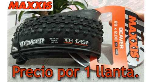 Imagen 1 de 7 de Llanta Maxxis Beaver Tubeless Ready 29*2.00 Exo / 120 Tpi