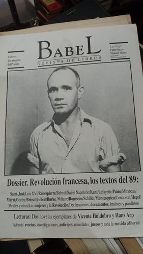 Revista De Libros Babel 10 Julio 1989 Revolucion Francesa