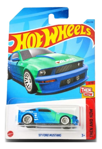 Hot Wheels 07 Ford Mustang 205/250 Coleccion Then And Now