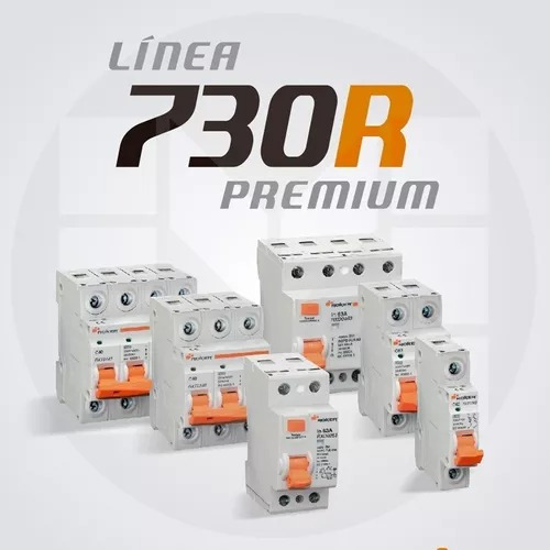 Llave Termica Tetrapolar 4x50 Roker 4,5ka Curva C
