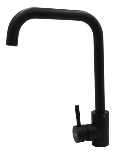 Llave Mezcladora Fregadero O Tarja Cocina Negro Mate 33 Cm 