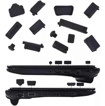 Comprar Tapones De Goma Anti Polvo Para Laptop Pack\u002F Negro 16 Unid