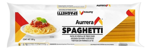 30 Pzas Spaghetti Aurrera 200 G
