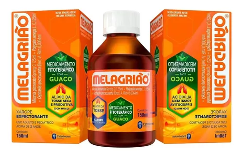 Xarope Expectorante Melagrião com Guaco 150ml