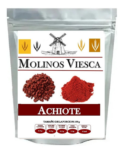 1 Kg De Achiote En Polvo Para Cocinar Excelente Calidad