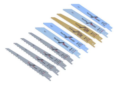 10pcs Recíproco Cuchillas De Sierra Con Alto Contenido De