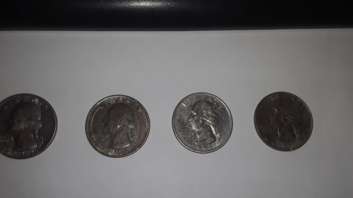 Imagen 1 de 1 de Monedas Estados Unidos Años 1976 1989 1994 1997           