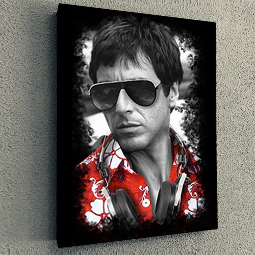 Cuadro De Pelicula Scarface Tony Montana Dj