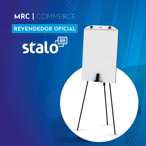 Cavalete Flip Chart Retrátil Lousa Quadro Branco P/ Reunião
